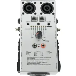 Showgear Cable Tester Pro - Audiokabel Tester - Showgear Cable Tester Pro - Audiokabel Tester für einfache und zuverlässige Überprüfung aller gängigen Audiokabel. Robustes Design für den mobilen Einsatz, ideal für Profis und Amateure.