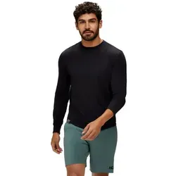 Hoka Herren Essential LS Tee schwarz
