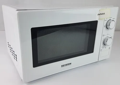 SEVERIN MW 7890 Mikrowelle Standgerät - 20 Liter - Mikrowelle mit 20 Litern Kapazität, 700 W Leistung und elegantem Edelstahlfinish, ideal für schnelle und gesunde Zubereitung von Speisen.