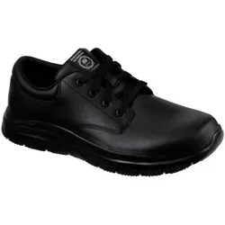Skechers Herren Flex Advantage Sr Fourche Uniform-Schuh - Herren Uniform- & Berufsschuhe mit rutschfester SR-Laufsohle und gepolstertem Kragen für optimalen Tragekomfort bei der Arbeit.