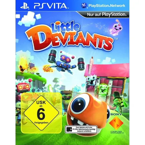 Little Deviants für PlayStation Vita - Action & Abenteuer Spiel, ideal für die ganze Familie mit USK ab 6 Jahren und spannenden Herausforderungen für stundenlangen Spaß.