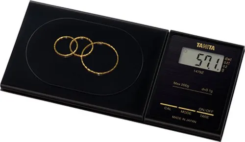 Tanita 1479Z professionelle Mini Digital Pocket Waage 0 1g bis 200g