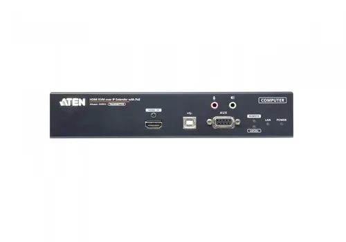 ATEN KE8952T-AX HDMI KVM Extender - 4K HDMI KVM over IP Sender mit PoE, ideal für lange Strecken bis zu 10 km. Perfekt für professionelle Anwendungen im PC-Zubehör.