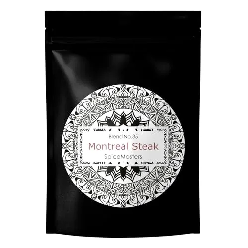 Montreal Steak Gewürz Original Rezeptur | Premium Steak Seasoning & BBQ Rub für Rindfleisch | Einfach & Lecker für die Familie | Ohne Zusatzstoffe
