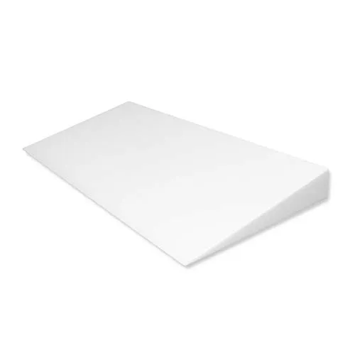 fränkische Schlaf-Manufaktur Keilkissen - Keilkissen aus 100% Polyurethan Schaum, ideal für Wasserbetten und Matratzen, unterstützt eine erhöhte Liegeposition zur Linderung von Beschwerden wie Krampfadern und Verdauungsproblemen.