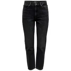 ONLY Damen Onlemily Life Hw Str Ank Dnm Nas997 Noos Jeans - Jeans für Frauen, High Waist und knöchellang, aus weichem und elastischem Material für optimalen Tragekomfort im klassischen 5-Pocket-Style.