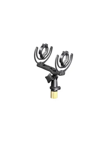 InVision INV-7 Microphone Shock Mount - Hochleistungs-Schock-Mount für große Kondensatormikrofone, bietet überlegene Schockabsorption und sorgt für klare, verzerrungsfreie Aufnahmen in Studio und Freifeld.