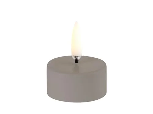 UYUNI Lighting LED-Teelicht 400 Plain Sandstone 3,9x2,1cm