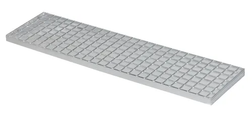 Treppenstufen 1000x250mm | 30x2mm verzinkt Gitterroststufen Metallstufe Reskrat