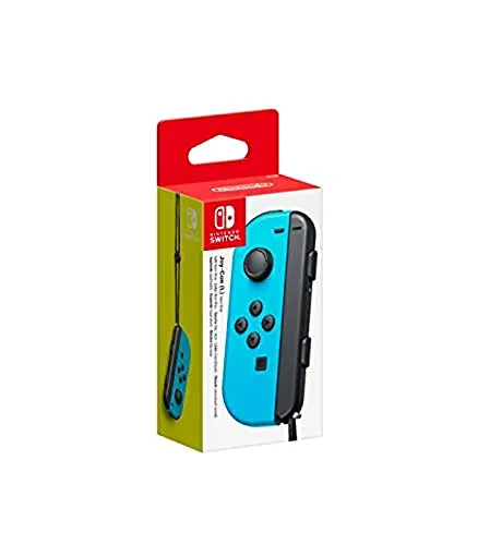 Nintendo Joy-Con (L) Neon Blau - Controller für Nintendo Switch, ergonomisch und vielseitig für erstklassiges Gaming Erlebnis