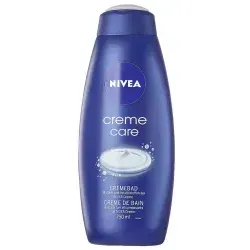 NIVEA Creme Care Pflegebad 750 ml - Duschgel mit dem Duft der original NIVEA Creme, pflegt die Haut mit Vitamin C & E und sorgt für langanhaltenden Schaum – für pure Entspannung und geschmeidiges Hautgefühl.