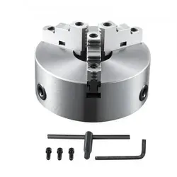 VEVOR Drehbankfutter K11-250 250mm - Zubehör für Drechselbänke & Drehmaschinen, hochpräzise selbstzentrierende Funktion mit Spannbereich von 6-250mm für optimale Bearbeitungseffizienz.