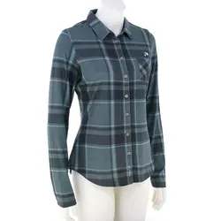 Chillaz Similaun 2.0 Damen Hemd - Dunkel Blau - Größe 38 - Kletterschuhe & -bekleidung, atmungsaktives Material für optimalen Tragekomfort beim Klettern und Outdoor-Aktivitäten.