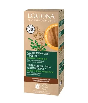 Logona Pflegende Pflanzen-Haarfarbe Pulver Kupferblond Haarfarbe 100 g