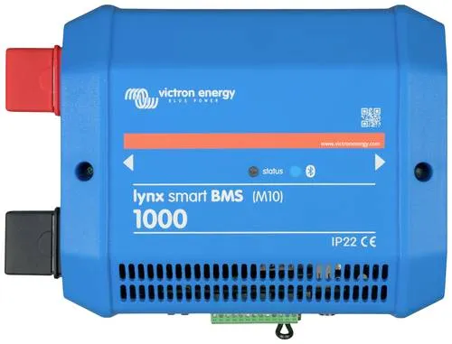 Victron Energy Lynx Smart BMS 1000 M10 - Intelligentes Batteriemanagement - Solarenergie-Zubehör mit fortschrittlichem Batteriemanagementsystem für optimale Leistung und Sicherheit.