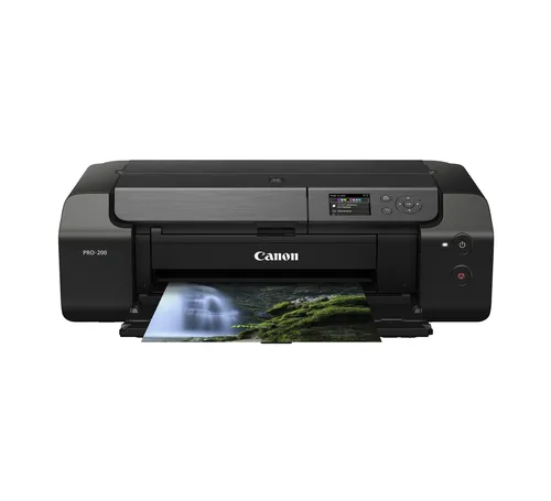 CANON Pixma Pro-200 - A3 Plus Tintenstrahldrucker, 8-Farb-Tintensystem für hochwertige Fotodrucke und schnelle WLAN-Verbindung