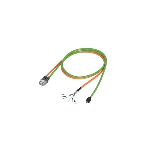 Siemens 6FX35027DN011BA0 Dual Leitung 1St. - Duales Kabel für Motor S-1FL2 SH20/30/40, ideal für zuverlässige Verbindungen mit einer Länge von 10 m und über 1 Million Biegezyklen.