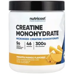 Nutricost Creatine Monohydrate Powder (300 g, Ananas Mango)
