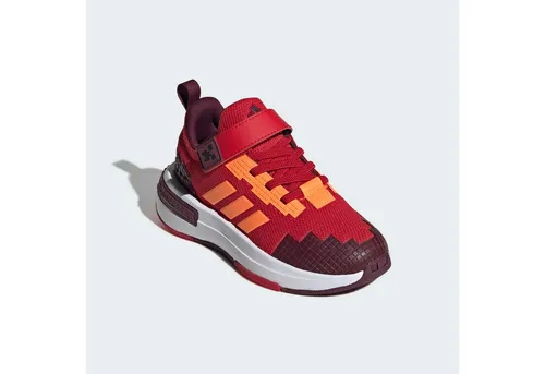 adidas Unisex Kinder Minecraft PRO Schuhe, Better Scarlet/Lucid Orange/Maroon, Größe 33 EU - Robuste Kinder-Sneaker mit regulärer Passform, ideal für aktive Spiele. Die abriebfeste Gummiaußensohle sorgt für sicheren Halt und die CLOUDFOAM Zwischensohle für angenehmen Tragekomfort.