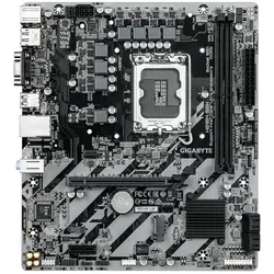 GIGABYTE H810M S2H Mainboard – Ideal für Intel Core Ultra CPUs - Mainboard für Intel Core Ultra (Serie 2) CPUs, mit schnellem PCIe 4.0 M.2 und 1GbE LAN für blitzschnelle Netzwerkverbindungen.