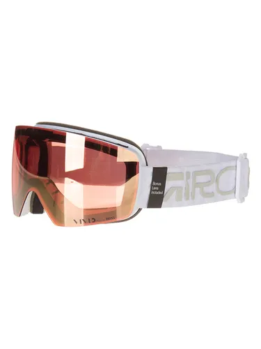 Giro Ski- & Snowboardbrille "Contour" in Orange/Weiß für Damen - Die Giro Ski- & Snowboardbrille "Contour" in Orange/Weiß bietet optimalen Blendschutz für sonnige Tage. Mit verstellbarem Band und helmkompatiblem Design ist sie die ideale Wahl für Outdoor-Abenteuer.