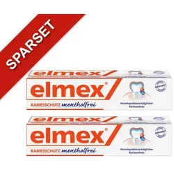 elmex Kariesschutz Zahnpasta mentholfrei ohne ätherische Öle