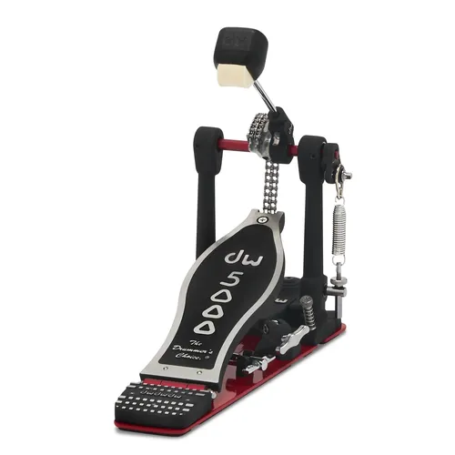 DW 5000 Series Accelerator Einzelfußmaschine - Ersatzteile für Schlagzeuge mit innovativer Tri-Pivot Zehenklemme und rutschfestem Gummi-Standfuß für optimale Performance und Stabilität.