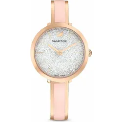 SWAROVSKI Crystalline Delight Uhr - Armbanduhren für Damen mit modernem Zifferblatt, verziert mit rund 1.000 Kristallen und verstellbarem Metallarmband für perfekten Sitz.