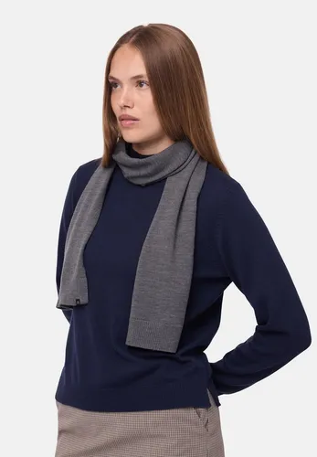 UNISEX MERINO SCHAL - Dunkelgrau, stilvoll und warm - Luxuriöser Merino Schal mit temperaturregulierenden Eigenschaften. Perfekt für jedes Outfit und ideal für Herbst und Winter. Weich und bequem, sorgt er für maximalen Komfort den ganzen Tag.