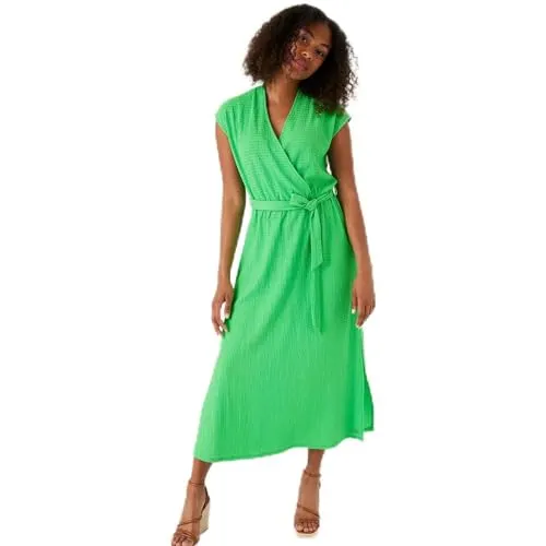 Garcia Damen Dress Kleid - Festive Green, S EU - Freizeitkleider für Damen, hochwertiges und langlebiges Kleid von der Familienmarke Garcia, ideal für festliche Anlässe.