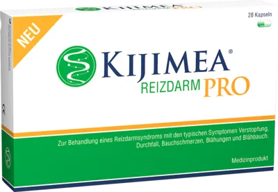 Kijimea Reizdarm PRO Kapseln 28 St - Medizinprodukt zur Linderung von Reizdarm-Symptomen wie Bauchschmerzen und Blähungen. Frei von Laktose, Gluten und ohne Konservierungsstoffe, perfekt für eine gesunde Verdauung.