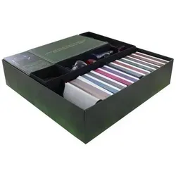Feldherr Organizer Insert für Disney Villainous - Grundspiel - Praktischer Organizer für Gesellschaftsspiele, bietet Platz für Grundspiel und bis zu zwei Erweiterungen, sorgt für Ordnung und schnellen Zugriff auf Karten und Figuren.