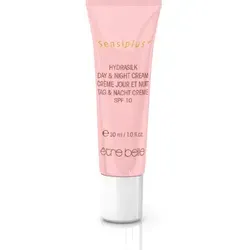 être belle Sensiplus Hydrasilk Tag & Nacht Creme - 30ml Reisegröße - Tagespflege für sensible Haut, ideal für unterwegs. Die restrukturierende 24h Feuchtigkeitscreme mit Seidenproteinen sorgt für langanhaltende Feuchtigkeit und verbessert die Hautelastizität.