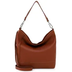 SURI FREY Schultertasche Misty Hobo Bag Cognac terracotta - Braun - Stylische SURI FREY Schultertasche mit verstellbarem Umhängeriemen, geräumigem Hauptfach und elegantem Design. Perfekt für den Alltag und vielseitig kombinierbar.