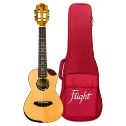 Flight Victoria EQ-A Tenor Ukulele - Sonstige Zupfinstrumente, hochwertige Tenor-Ukulele mit massiver Sitka-Fichte Decke und Double Active Pickup-System für erstklassigen Klang und Mobilität.
