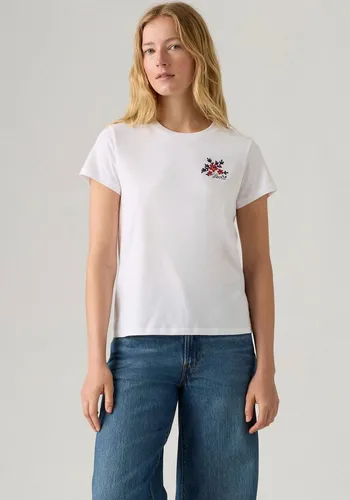 LEVI'S "THE PERFECT TEE" Damen T-Shirt - Stylisches Damen T-Shirt von Levi's® mit Batwing-Logoprint. Aus 100% Baumwolle, bietet es hohen Tragekomfort und ist perfekt für legere Looks.