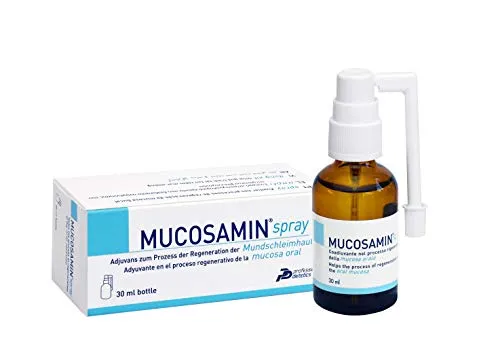 Mucosamin Spray Adjuvans im Regenerationsprozess der Mundschleimhaut 30ml