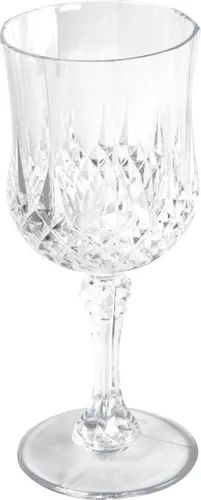 ALPINA Weinglas 200ml, Kristalleffekt, 6er Set - Genießen Sie Ihren Wein stilvoll mit diesem eleganten 200-ml-Weinglas im Kristalleffekt. Ideal für festliche Anlässe oder entspannte Abende. Set mit 6 Gläsern für gesellige Runden.