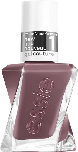 essie Gel Couture Nagellack Nr. 70 Take Me to Thread - Gellack in Braun für eine professionelle Maniküre ohne UV-Licht. Hält bis zu 15 Tage mit 20% mehr Glanz und schützt vor Absplitterungen.
