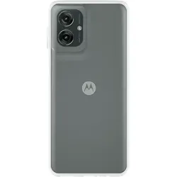 Just in Case Soft Design Motorola Moto G75 Backcover Transparent - Schütze dein Motorola Moto G75 mit dem Just in Case Soft Design Backcover. Die transparente Hülle bewahrt das Originaldesign, während die erhöhten Ränder das Display vor Kratzern schützen. Ideal für den täglichen Gebrauch!