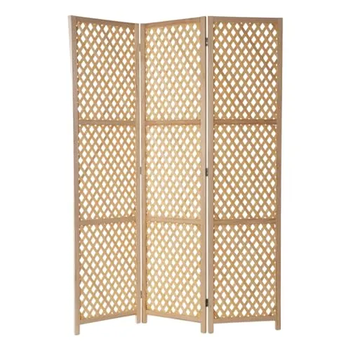 CREEDWOOD RAUMTEILER Lumina | 170 cm Bambus Paravent - Paravent aus Bambus, 3-teilig, ideal als Sichtschutz und Raumtrenner für Wohn- und Büroräume. Platzsparend klappbar und harmoniert mit verschiedenen Einrichtungsstilen.