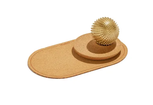 ShaktiMat Spiky Ball - Original Akupressur- und Massageball - Erlebe mit dem Shakti Spiky Ball intensive Akupressur für Entspannung und Wohlbefinden. Ideal für Büro und Zuhause, aus fair produzierten Materialien, TÜV-geprüft und hautfreundlich.