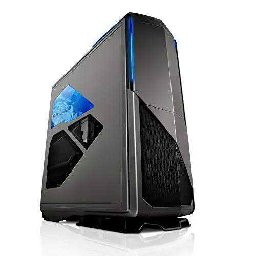 NZXT Phantom 820 Gunmetal Gehäuse mit Fenster - PC-Gehäuse mit USB 3.0, stylisches Design und optimierte Kühlung für leistungsstarke Gaming-Setups.
