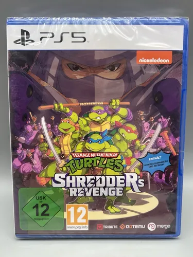 Teenage Mutant Ninja Turtles: Shredder's Revenge - Playstation 5 - Spiele für PlayStation 5 mit nostalgischem Design, legendären Charakteren und Koop-Modus für bis zu vier Spieler – erlebe das beste Old-School Prügelspiel!
