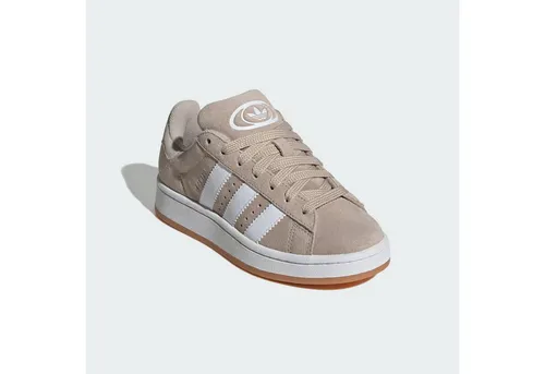 adidas Campus 00S J JI4461 Sportschuhe - Beige Weiß, 36 2/3 EU - Sneaker für Jungen, stylisches Design mit bequemem Stoff-Obermaterial für optimalen Tragekomfort und Alltagstauglichkeit.