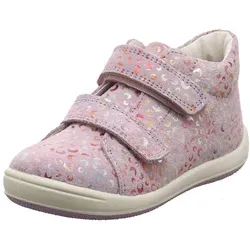 Imac Mädchen Sneaker low Silver lila - Sneaker für Mädchen mit schimmernder Allover Prägung und flexiblem Veloursleder. Leichter Einstieg durch doppelten Klettverschluss und weich gepolsterter Schaft. Ideal für jede Gelegenheit!