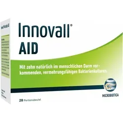 INNOVALL MICROBIOTIC AID 28X5 g - Pulver zur Unterstützung der Mikrobiota, rezeptfrei von WEBER WEBER GmbH, 140 g