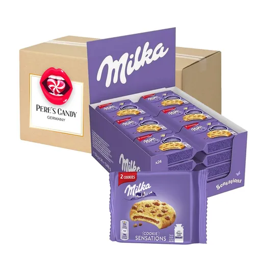Milka Cookies Sensations 24 x 52g Mini Küchlein – Einzeln verpackt