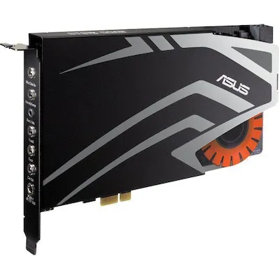 Asus STRIX Soar Soundkarte - Interne Gaming PCI-Express mit 116db SNR und leistungsstarkem Kopfhörerverstärker für ein unvergleichliches Klangerlebnis