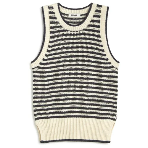 ECOALF Pullunder TULIP KNIT S – Nachhaltig und stylisch - Eleganter Pullunder aus 100% Baumwolle in ECRU, Größe S. Ideal für vielseitige Outfits und umweltbewusste Modefans.